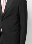 Костюм-двойка с однобортным пиджаком D4.0, черный - фото 5