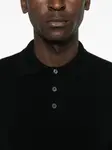 Рубашка поло из вирджинской шерсти Drumohr, черный - фото 5