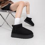 Зимние ботинки женские черные Feiyue - фото 9