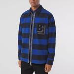 Мужская рубашка Burberry, цвет Blue - фото 5