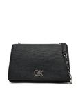 Сумочка Ck Medium Conv Chain Bag_Tex K60K613177 Calvin Klein, черный - фото