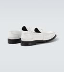 Кожаные лоферы Prada, белый - фото 6