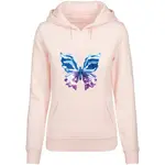 Худи Miss Tee Chromed Butterfly, розовый - фото