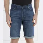 Джинсовые шорты 634/s зауженные Hugo, синий - фото