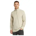 Лонгслив G-Star Overdyed Half Zip Tweeter, бежевый - фото 6