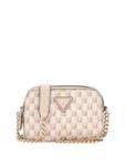 Сумка кросс-боди GUESS Crossbody, цвет Ecru/Pink - фото