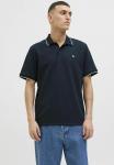 Поло Jack & Jones JJEAUSTIN SS NOOS, Sky Captain/Dark Blue - фото