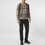 Кашемировый свитер мужской желтый Burberry, желтый - фото 3