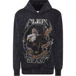 Худи с логотипом PHILIPP PLEIN, черный - фото