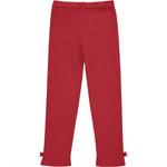 Леггинсы для девочек оливкового цвета в бордовом цвете VIGNETTE - фото