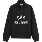 Унисекс свитшот GAP, зеленый - фото 2