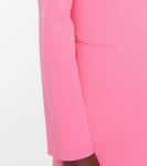 Однобортный блейзер MM6 Maison Margiela, Neon Pink - фото 5