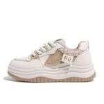 Кроссовки HUANQIU Skateboarding Shoes Women's Low-top, бежевый/черный - фото 11
