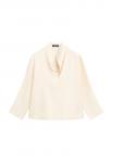 Блуза Massimo Dutti Blouse, Beige - фото 5