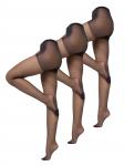 DIM Колготки в черном цвете - фото