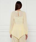 Блуза Regular fit Twinset, желтый - фото 3