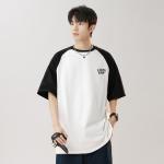 Футболка Unisex R.super, цвет хизер серый и тёмно-синий - фото 8