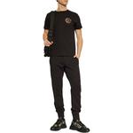 Футболка с логотипом VERSACE JEANS COUTURE, черный - фото 4