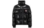 Пуховик мужской черный Moncler - фото
