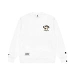 Толстовка с логотипом A Bathing APE Aape, белый - фото