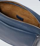 Средняя кожаная сумка-мессенджер Pebble Medium Loewe, Indigo Dye - фото 4