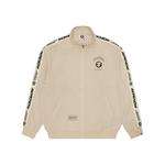 Курка-бомбер на молнии A Bathing APE с логотипной лентой Aape, небесно-голубой BLR - фото