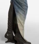 Джинсовое платье-бюстье Rick Owens, Hustler Degrade - фото 5