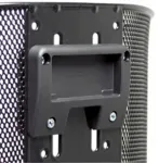 Корзина для велосипеда KlickFix "Корзина на переднее колесо Uni", черный - фото 2