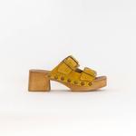 Женские сандалии Austin желтого цвета eric michael - фото 2