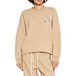 Свитшот с нашивкой-логотипом Moncler Grenoble, априкот - фото 5