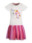 Платье happy girls by Eisend, цвет weiß/pink/lila - фото
