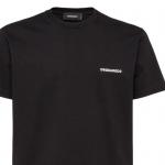 Футболка Cotton с принтом Map DSQUARED 2, черный - фото 5