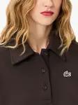Толстовка с воротником-поло Lacoste, коричневый - фото 3