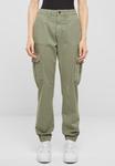 Зауженные брюки-карго Urban Classics, оливковый - фото 2