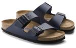 Тапочки arizona soft footbed birko-flor 'blue' Birkenstock, синий - фото 3