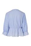 Блуза YASPAMA BOW YAS, синий - фото