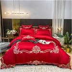 Generic Комплект постельного белья из египетского хлопка - фото