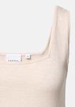 Вязаный топ COMMA, Light beige - фото 3