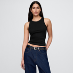 Женский топ GAP, черный - фото 5