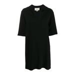 Платье с короткими рукавами женское черное Gucci - фото