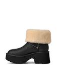 Кожаные сапоги Эсми Ugg, black - фото 3