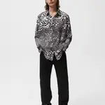 ZARA Мужская черная рубашка - фото 6
