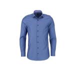 Деловая рубашка обычного кроя OLYMP, синий - фото