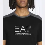 Футболка стандартного кроя Ea7, черный - фото 4