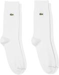 Длинные носки Lacoste Unisex, 2 пары, White - фото