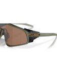 Мужские солнцезащитные очки Latch Panel Wrap Oakley, Olive Ink/Brown - фото 9