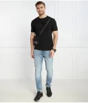 Футболка regular fit Ea7, черный - фото 2