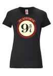 Футболка Logoshirt Harry Potter Platform 9 3/4, черный - фото