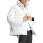 Пуховик женский белый Adidas - фото 4