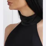 Платье с оборками Hun's Pick Karl Lagerfeld, черный - фото 3